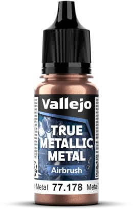 Vallejo: 77.178 - True Metallic Metal - Airbrush - Rusty Metal (18 ml)
