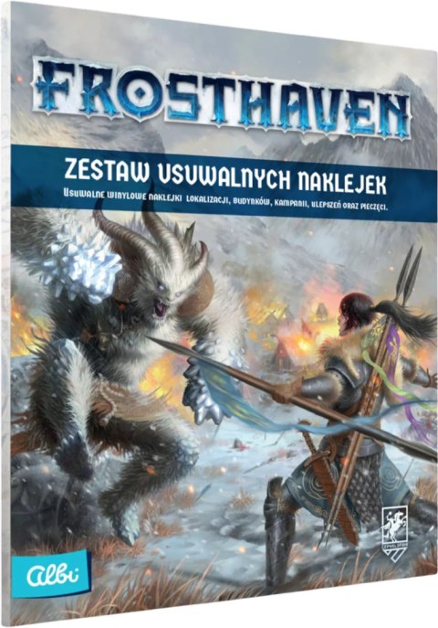 Frosthaven: Zestaw usuwalnych naklejek