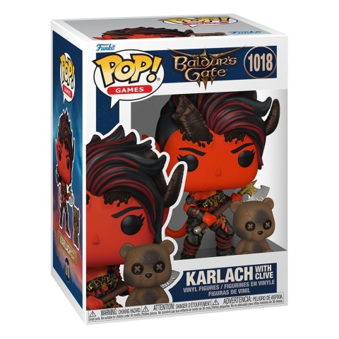 Funko POP Games: Baldur's Gate - Karlach with Clive