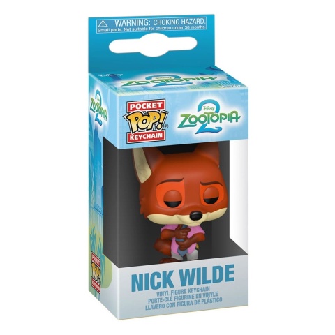 Funko POP Keychain: Zootopia 2 - Nick Wilde
