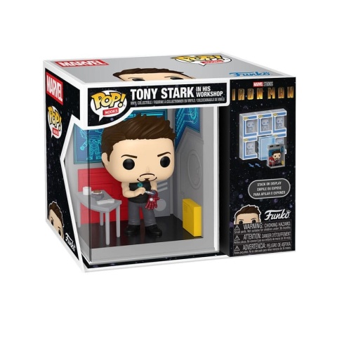 Funko POP Marvel: Nooks - Tony Stark in his Workshop