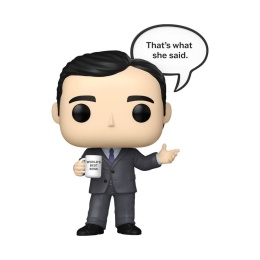 Funko POP TV: The Office US - Michael Scott (Saying)