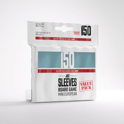 Gamegenic: Just Sleeves - Board Game Sleeves (46 x 71 mm) 150 sztuk, Clear