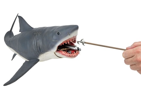 Jaws 12" Head to Tail Action Figure The Game of Jaws 50th Anniversary 38 cm