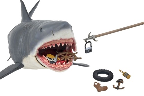 Jaws 12" Head to Tail Action Figure The Game of Jaws 50th Anniversary 38 cm