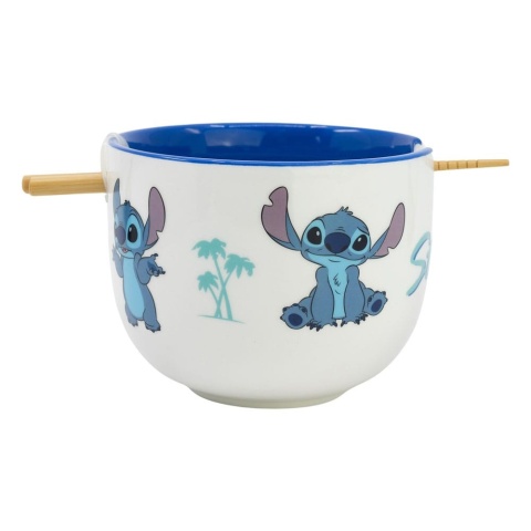 Lilo & Stitch - miska na ramen z pałeczkami 500ml