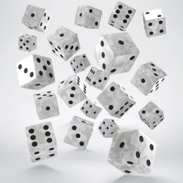 Pełna Paka Kości K6: Perłowo-czarne