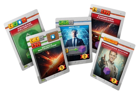 Terraformacja Marsa: Gra kościana - Misje