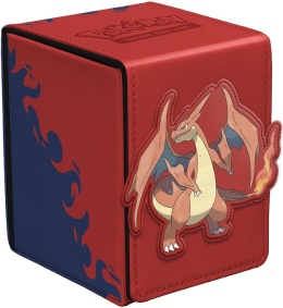 Ultra Pro: Pokémon - Alcove Flip Deck Box - Mega Charizard Y