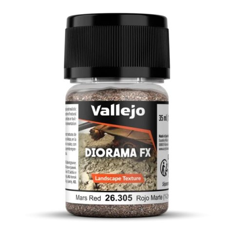 Vallejo: 26.304 - Diorama FX - Landscape Textures - Mars Red (0,5-1 mm)