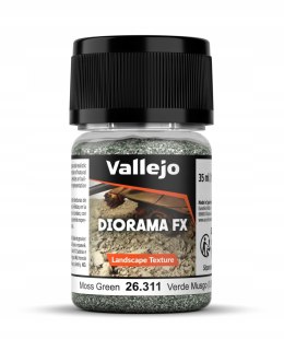 Vallejo: 26.311 - Diorama FX - Landscape Textures - Moss Green (1-2 mm)