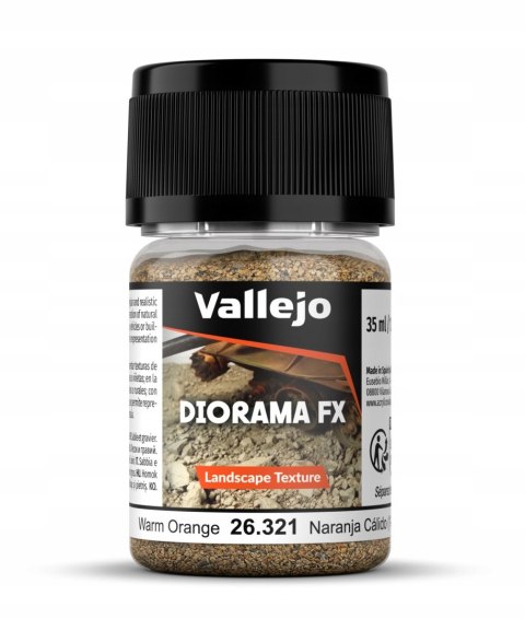 Vallejo: 26.319 - Diorama FX - Landscape Textures - Warm Orange (1-2 mm)