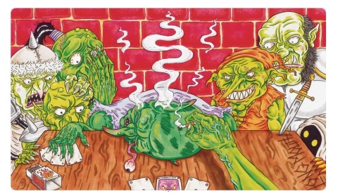 long mouth BURND playmat