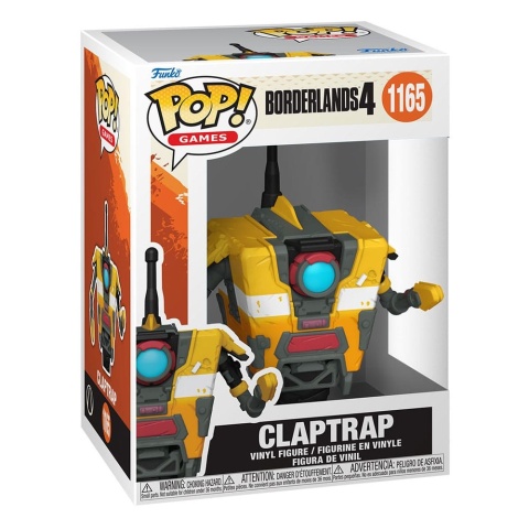 Funko POP Games: Borderland 4 - Claptrap
