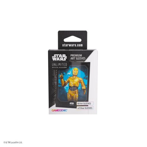 Gamegenic: Star Wars Unlimited Card Game - Premium Art Sleeves - C-3PO