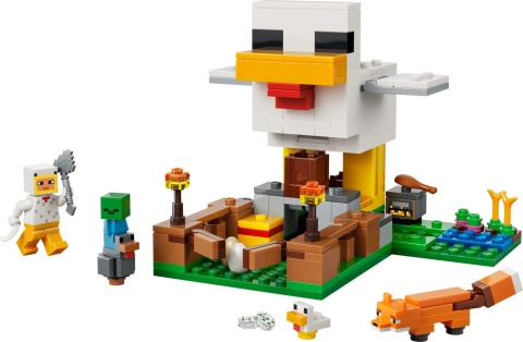 LEGO MINECRAFT Farma kurczaków