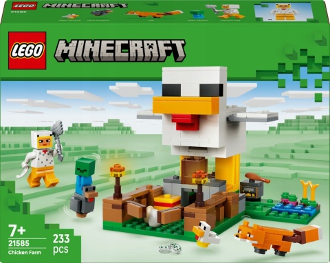 LEGO MINECRAFT Farma kurczaków