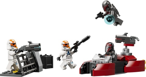 LEGO STAR WARS Oblężenie Mandalory - zestaw bitewny