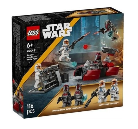 LEGO STAR WARS Oblężenie Mandalory - zestaw bitewny