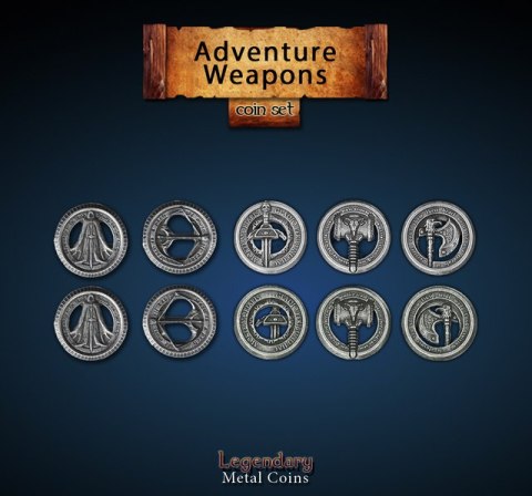 Metalowe Monety - Adventure Weapons Updated + Stealth