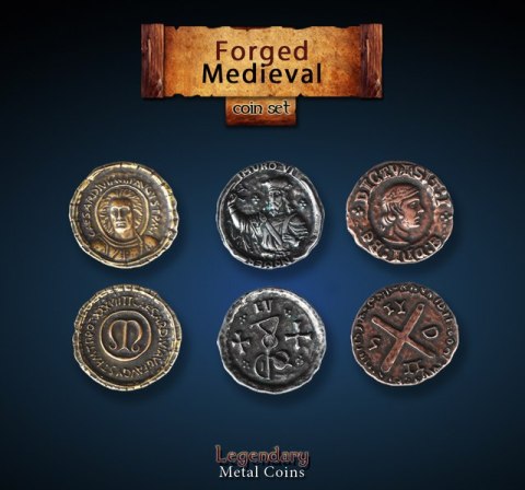 Metalowe Monety - Forged Medieval