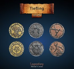 Metalowe Monety - Tiefling
