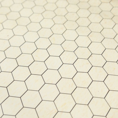 PLAYMATY Mata suchościeralna RPG heksagonalna - Papirus [80x80]