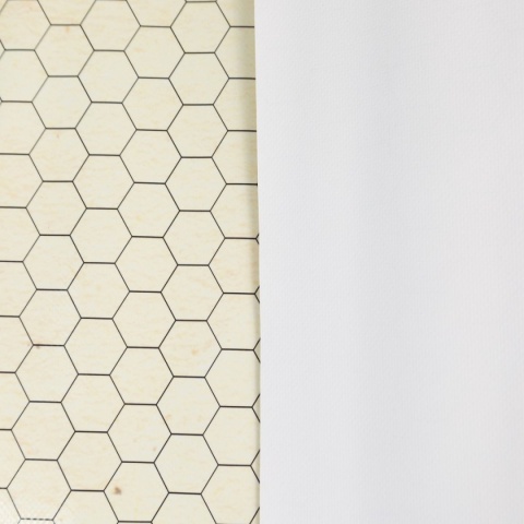 PLAYMATY Mata suchościeralna RPG heksagonalna - Papirus [80x80]