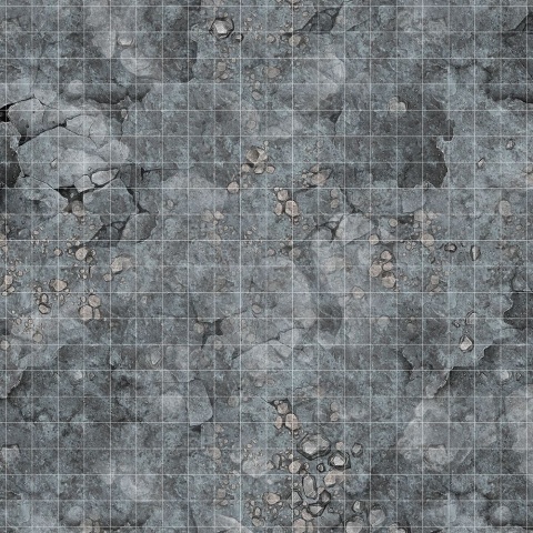 PLAYMATY Mata suchościeralna RPG kwadratowa - Loch [50x50]