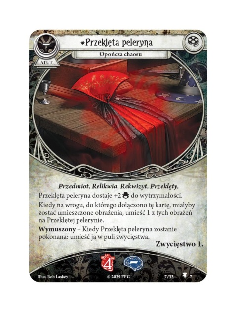 Horror w Arkham LCG: Film Fatale- Scenariusz