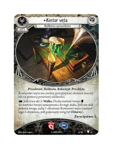 Horror w Arkham LCG: Film Fatale- Scenariusz