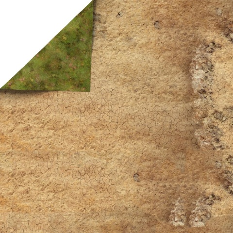 PLAYMATY Skalista pustynia 48" x 48" - Materiał : Mata latexowa dwustronna