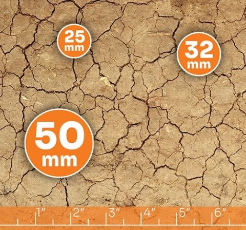 PLAYMATY Skalista pustynia 48" x 48" - Materiał : Mata latexowa dwustronna