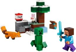 LEGO MINECRAFT Przygoda Steve'a w tajdze