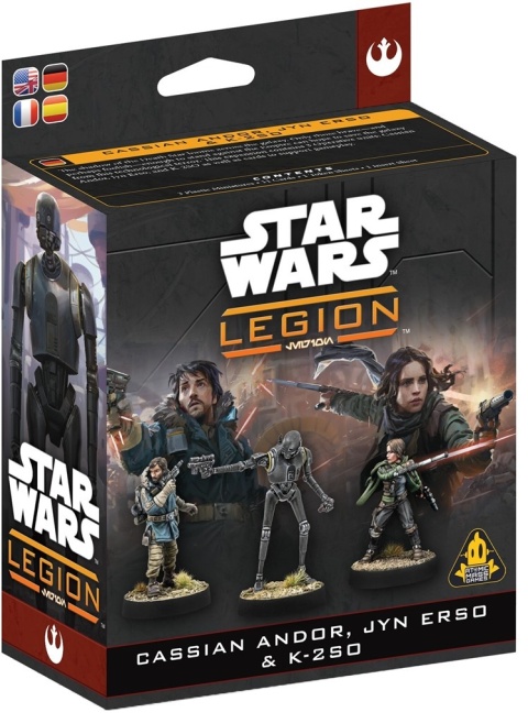 Star Wars Legion 2.0: Cassian Andor, Jyn Erso & K-2SO
