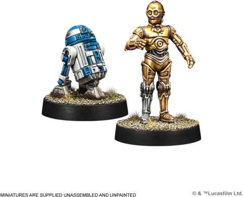 Star Wars Legion 2.0: R2D2 & C-3PO