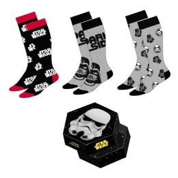 Star Wars Socks 3-Pack Stormtrooper - skarpetki [38-45]