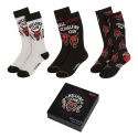 Stranger Things Socks 3-Pack 38-45 Hellfire Club - skarpetki [38-45]
