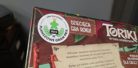 Toriki: Wyspa rozbitków (uszkodzone pudełko)