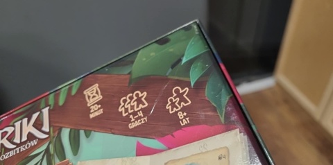 Toriki: Wyspa rozbitków (uszkodzone pudełko)