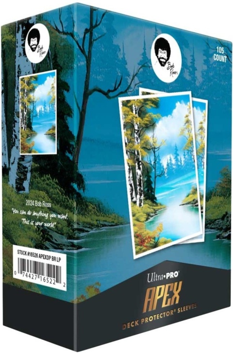Ultra-Pro: Apex Deck Protector Sleeves - Bob Ross - Lakeside Path