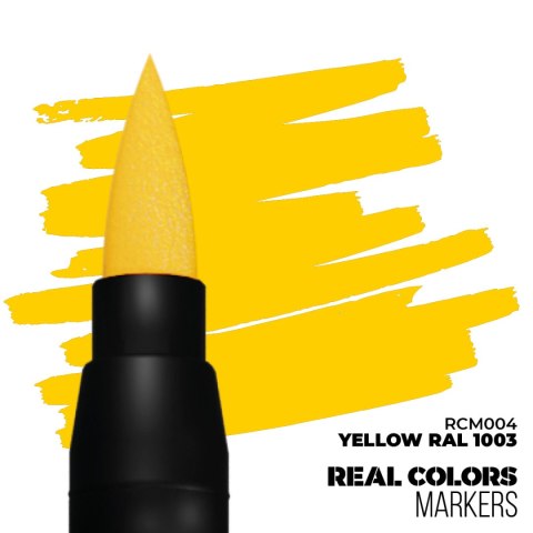 AK Interactive: Real Colors Markers - RCM004 - Yellow RAL 1003