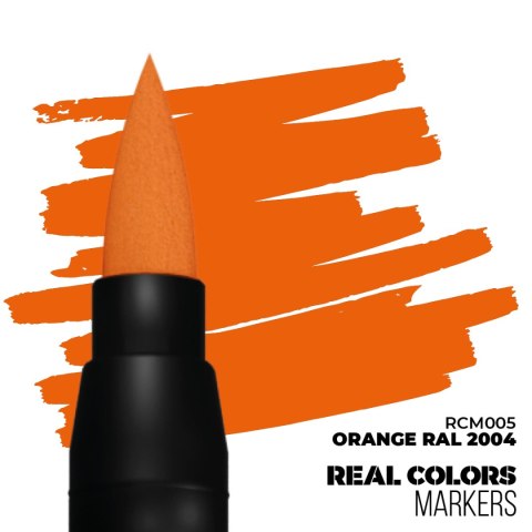 AK Interactive: Real Colors Markers - RCM005 - Orange RAL 2004