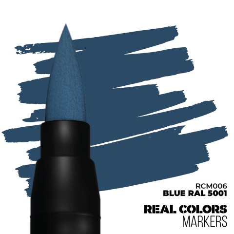 AK Interactive: Real Colors Markers - RCM006 - Blue RAL 5001