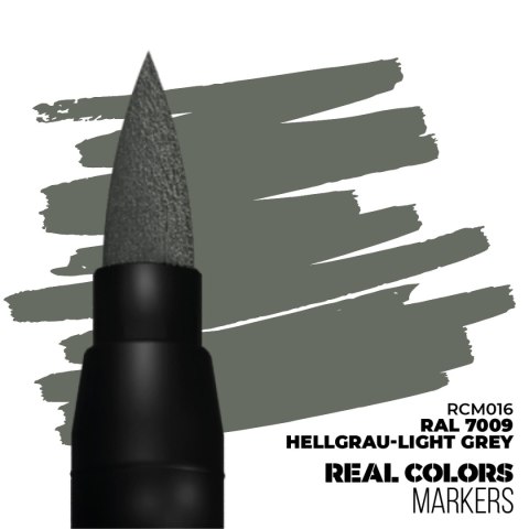 AK Interactive: Real Colors Markers - RCM016 - RAL 7009 Hellgrau-Light Grey