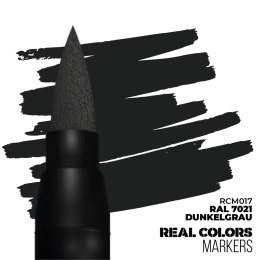 AK Interactive: Real Colors Markers - RCM017 - RAL 7021 Dunkelgrau