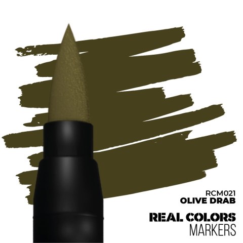 AK Interactive: Real Colors Markers - RCM021 - Olive Drab