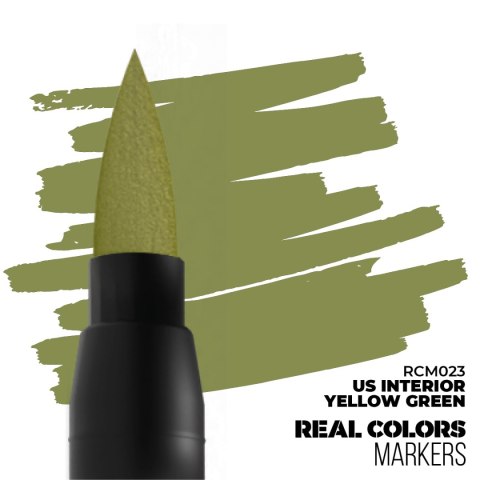 AK Interactive: Real Colors Markers - RCM023 - US Interior Yellow Green