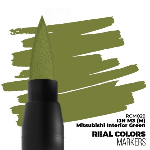 AK Interactive: Real Colors Markers - RCM029 - IJN M3 (M) Mitsubishi Interior Green