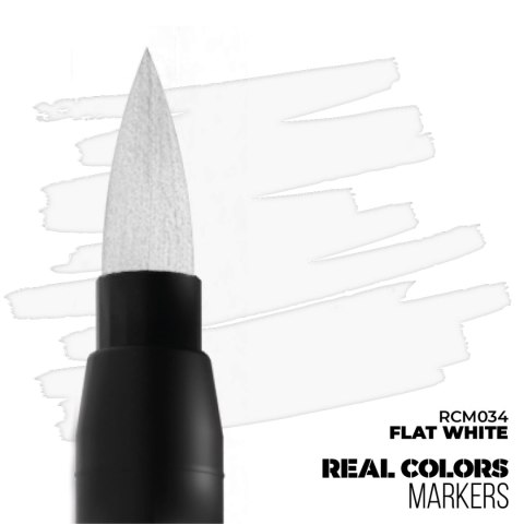 AK Interactive: Real Colors Markers - RCM034 - Flat White